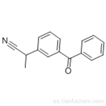 2- (3-benzoilfenil) propionitrilo CAS 42872-30-0